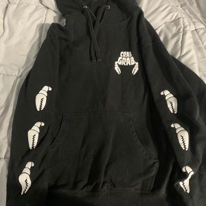 Crab grab hoodie